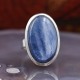 Bague en argent et pierre kyanite