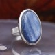 Bague en argent et pierre kyanite