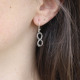 Boucles d'oreilles en argent