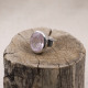 Bague en argent et morganite