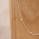 Collier en argent et citrine