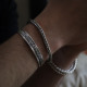 Bracelet rigide en argent