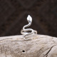 Bague en argent - serpent