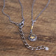 Collier d'exception en argent avec citrine et marcassites