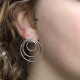 Boucles d'oreilles en argent