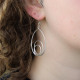 Boucles d'oreilles en argent