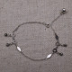 Bracelet de cheville en argent