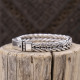 Bracelet en argent snake Kundalee