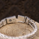 Bracelet en argent snake Kundalee Homme