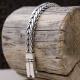 Bracelet en argent snake Kundalee Homme