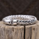 Bracelet en argent snake Naga Homme