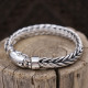 Bracelet en argent snake Naga Homme