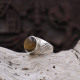 Bague en argent et oeil de tigre