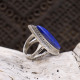 Bague en argent et lapis lazuli