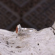 Bague en argent et pierre de soleil