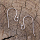 Attaches de boucles d'oreilles en argent