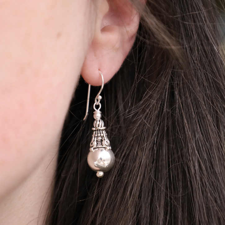 Boucles d'oreilles en argent