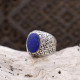 Bague en argent et lapis lazuli