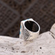 Bague en argent et turquoise