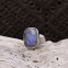 Bague en argent et labradorite