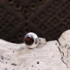 Bague en argent et grenat