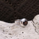 Bague en argent et grenat