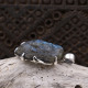 Pendentif en argent et labradorite - lion