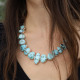 Collier en argent et turquoise