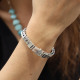 Bracelet en argent snake Kundalee