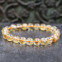 Bracelet pierre citrine - 8mm