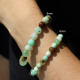 Bracelet pierre chrysoprase - 8mm