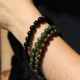 Bracelet pierre onyx - 8mm