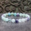 Bracelet pierre fluorite - 8mm