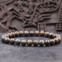 Bracelet pierre bronzite - 8mm