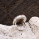 Bague en argent et agate crazy lace