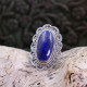 Bague en argent et lapis lazuli