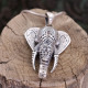 Pendentif en argent et perle de rivière - éléphant