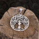 Pendentif en argent - arbre de vie