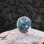 Bague en argent et turquoise