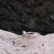 Bague en argent et grenat