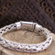 Bracelet en argent Snake Kâma