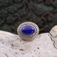 Bague en argent et lapis lazuli