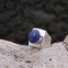 Bague en argent et lapis lazuli