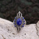 Bague en argent et lapis lazuli