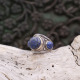 Bague en argent et lapis lazuli