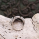 Bague en argent et grenat