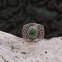 Bague en argent et turquoise