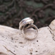 Bague en argent et turquoise