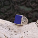 Bague en argent et lapis lazuli