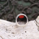 Bague en argent et racine de Rubis